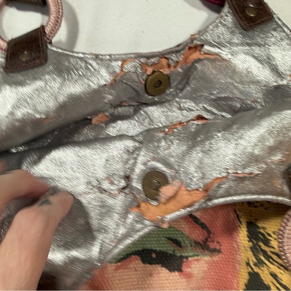 Vintage Andy Warhol Marilyn Monroe Bag.  Used: see pics for flaws - Picture 4 of 9